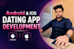 create dating app, social media app, video calling app,dating app development