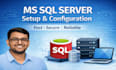 install and configure ms sql server professionally