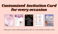 design your invitation card for any occasion