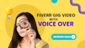 create fiverr gig video with voiceover