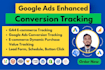 fix and setup google ads conversion tracking, ga4 and analytics 4 server side