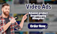 make video ad for amazon product, dropshipping, aliexpress