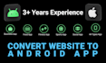 convert website to android application