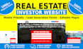 create real estate investor website