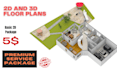 do 2d and 3d floor plans by using floorplanner
