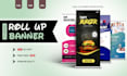design awesome roll up banner