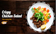 make restaurant food promo and food menu video