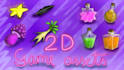design 2d game assets, icons, objects