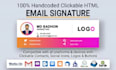 create html email signature, clickable email signature