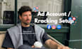 create an ad account incl tracking setup