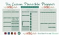 design custom printable planner, journal and calendar