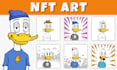 create a nft cartoon art collection