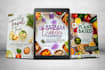 design unique cookbook cover, recipe book, book cover design