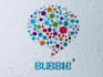 design a professional bubble logo