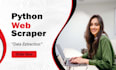 build a python web scraper for web scraping data extraction