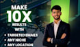 extract emails for your niche from public online data