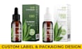 do label design, cbd label, pouch label, cosmetic label