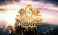 create cinematic sky mountain metallic gold 3d logo reveal intro animation