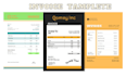 design xero custom invoice professional templates