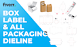 create print ready packaging dielines and boxes