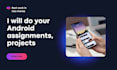 do your android app projects using android studio with complete source code