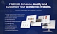 edit, modify, and customize your wordpress website