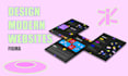 design a modern website