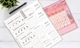 design custom journal , diary layout and unique calendars