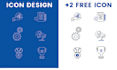 design app icon,custom flaticon, and web icon