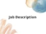 write detailed job description