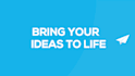 create a simple promo video with kinetic text animation