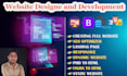 design responsive website with html, css, bootstrap 5