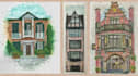 illustrate objects, architecture characters handmade or digital