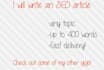 write an SEO article