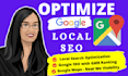 skyrocket your local SEO, google business, and  gmb ranking