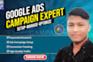 setup and optimize google search ads adwords PPC campaign