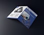 create professional presentation folder and stationery design