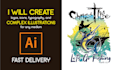 create logo, icons, typography, and complex illustrations