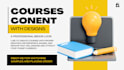 create and design captivating course on PPT, canva or PDF