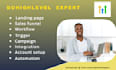 design your gohighlevel landing page, ghl website