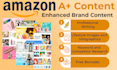 create outstanding amazon a plus enhanced brand content ebc