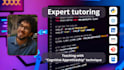 develop your programming skills in python, git, docker, etc