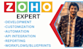 be your zoho expert, zoho developer and zoho trainer