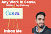 design professional flyers, posters and marketing materials using canva