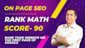 set up rank math SEO plugin with 90 score