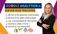 fix or setup google analytics 4, ga4 ecommerce tracking, conversion tracking GTM