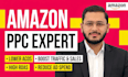 create, manage and optimise amazon PPC ads campaigns, amazon PPC expert
