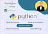 do web scraping using python selenium and beautiful soup