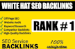 rank your website with off page SEO service, dofollow white hat backlinks