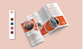 design custom bifold, trifold brochure ready to print